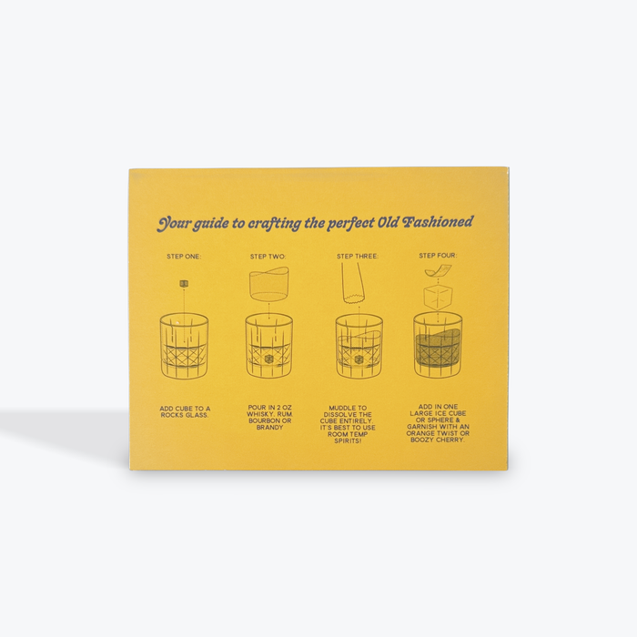 Old Fashioned Discovery Gift Set: Bitters Infused Cubes