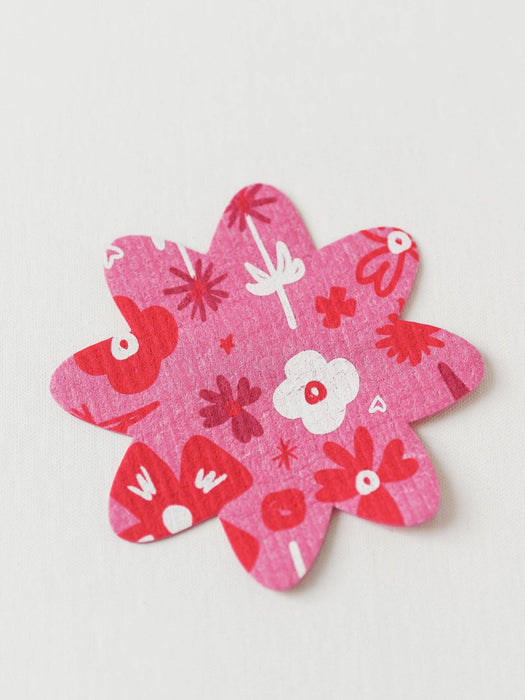 Flower Power Swedish Dishcloth
