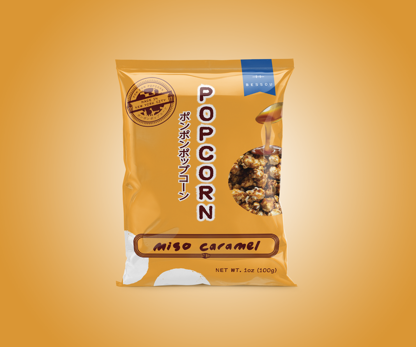 Miso Caramel Popcorn