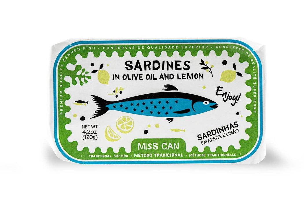 Sardines in Olive Oil and Lemon