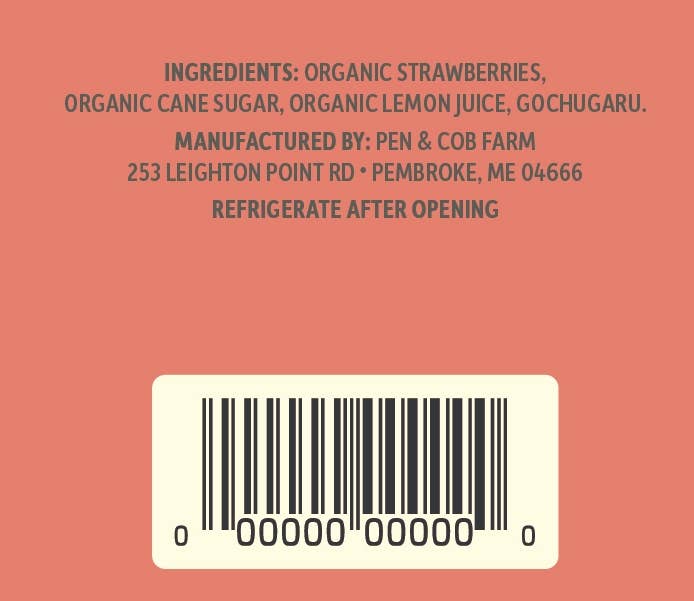 Strawberry Gochugaru Jam