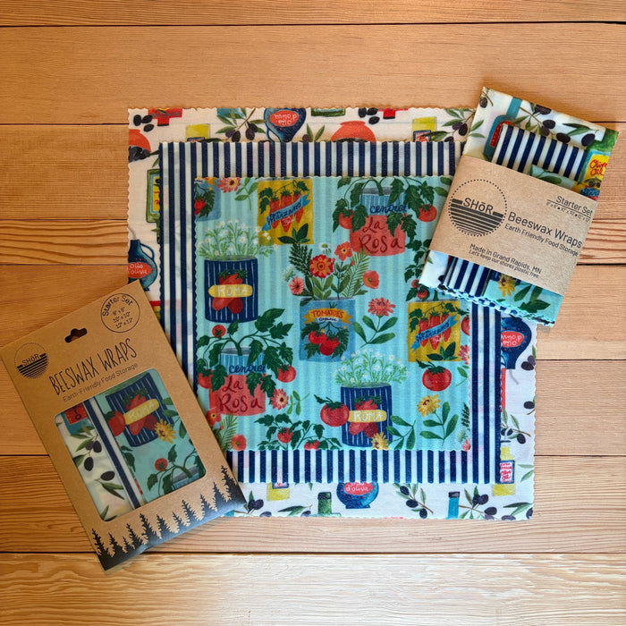 Beeswax Wrap Starter Set - Tasty