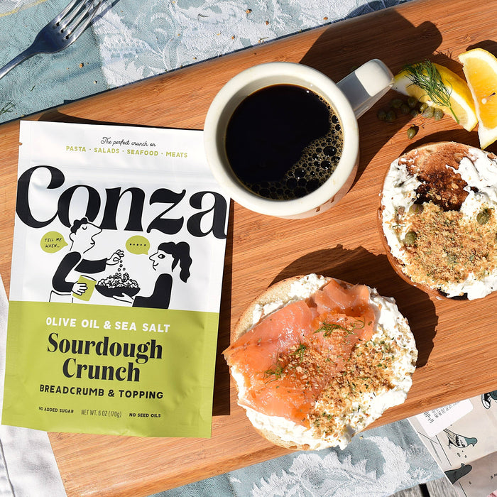 Sourdough Crunch Breadcrumbs - Olive Oil & Sea Salt