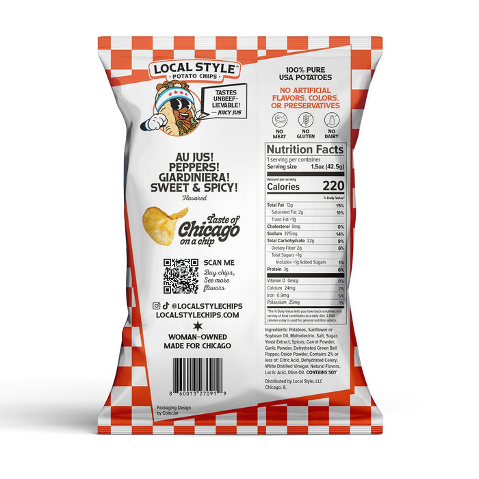 Italian Beef Potato Chips