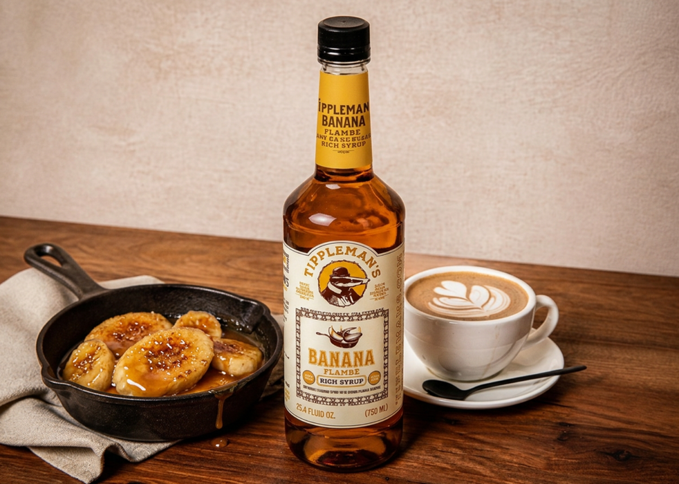 Tippleman's Banana Flambé Coffee Syrup