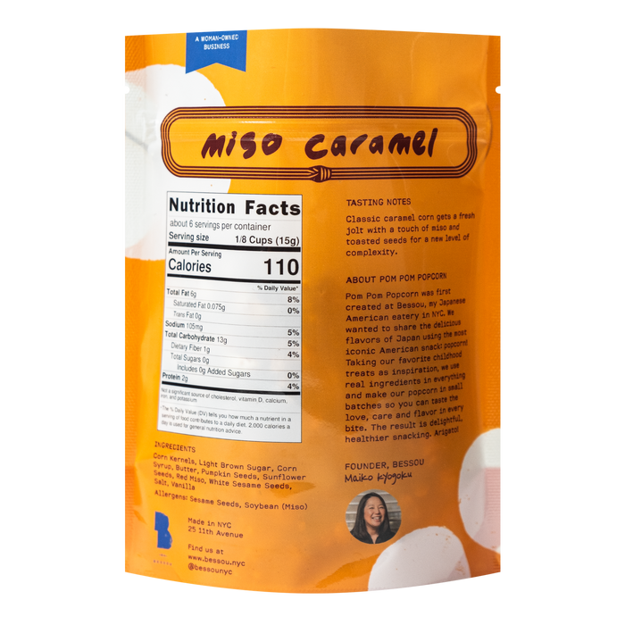 Miso Caramel Popcorn