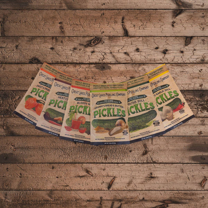 Spicy Garlic Dill Pickling Pouch