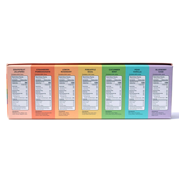 Rainbow Mixer Set and Cocktail Gift Kit