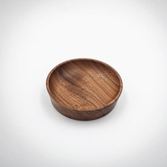 3.5" Walnut Wood Large Condiment Cup