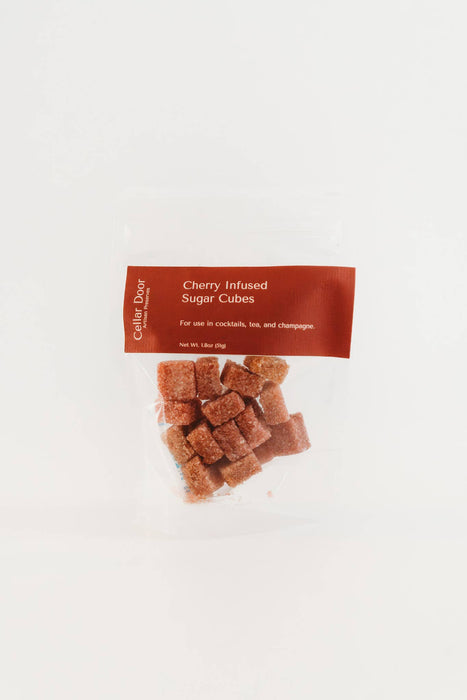 Cherry Infused Sugar Cubes