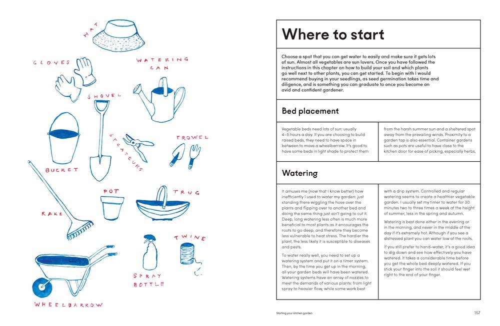The Kitchen Garden: Sowing, Growing and Cooking