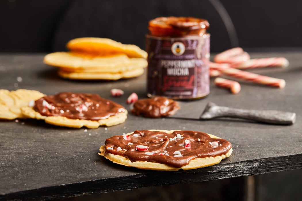 Peppermint Mocha Honey Cream Spread