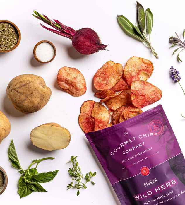 Pisgah Wild Herb Thick Cut Potato Chips