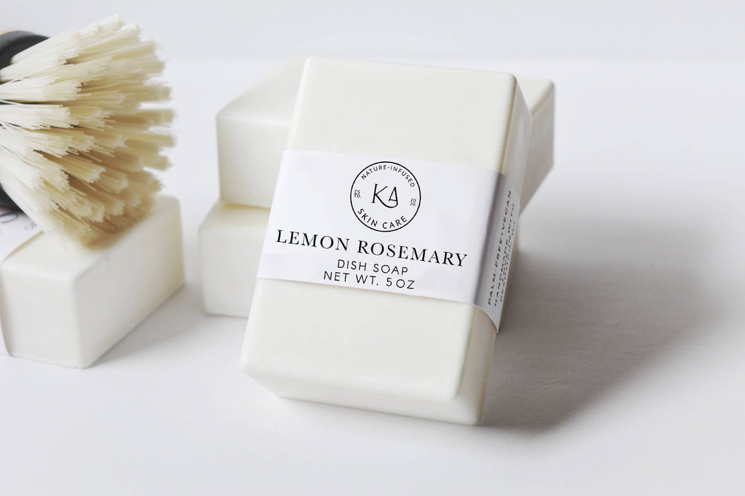 Dish Soap Bar: Wild Mint Lemon