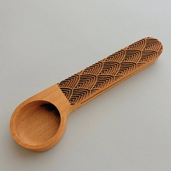 Wood Coffee Scoop & Bag Clip