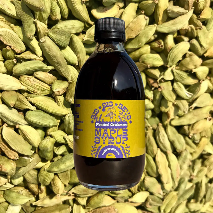 Roasted Cardamom Maple Syrup