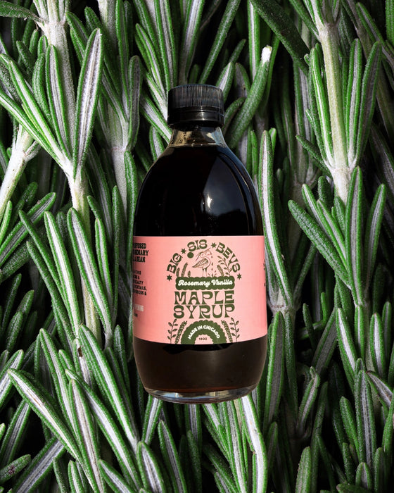 Rosemary Vanilla Maple Syrup