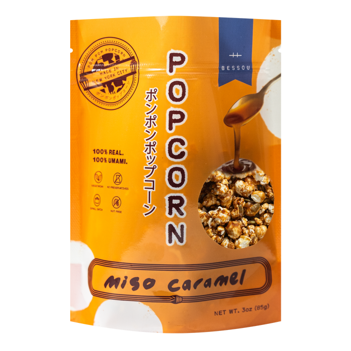 Miso Caramel Popcorn