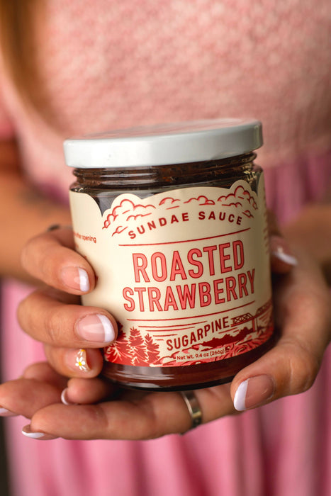 Roasted Strawberry Sundae Sauce