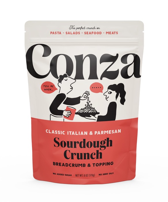 Sourdough Crunch Breadcrumbs - Italian Herb & Parmesan