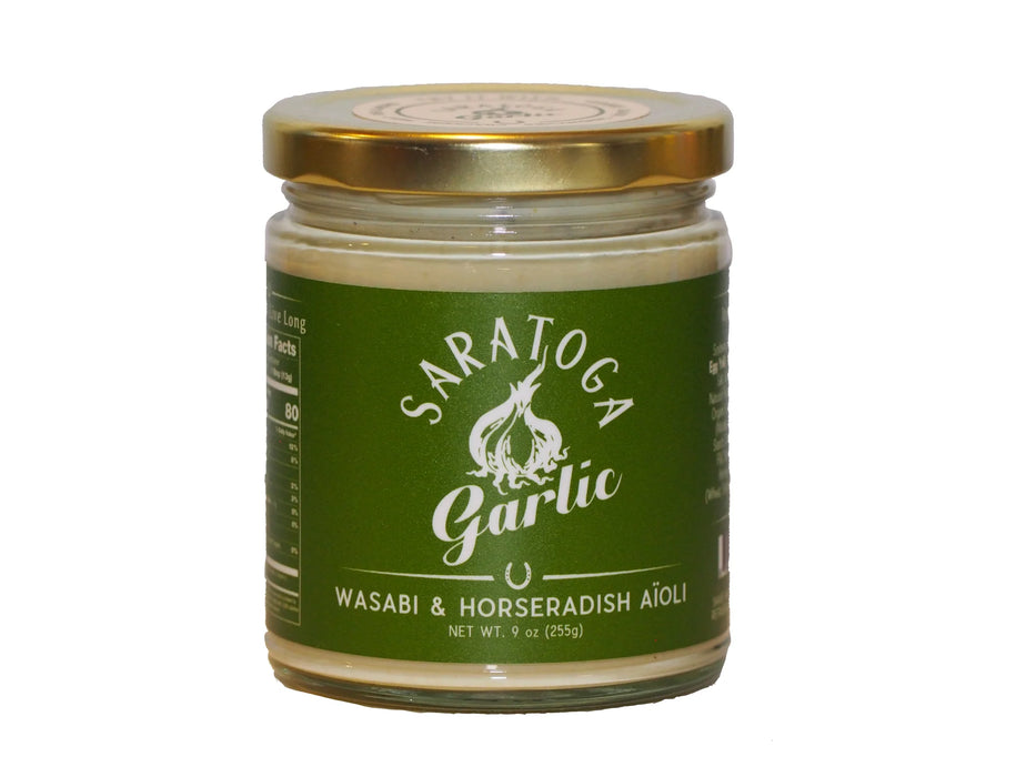 Saratoga Garlic Wasabi & Horseradish Aioli