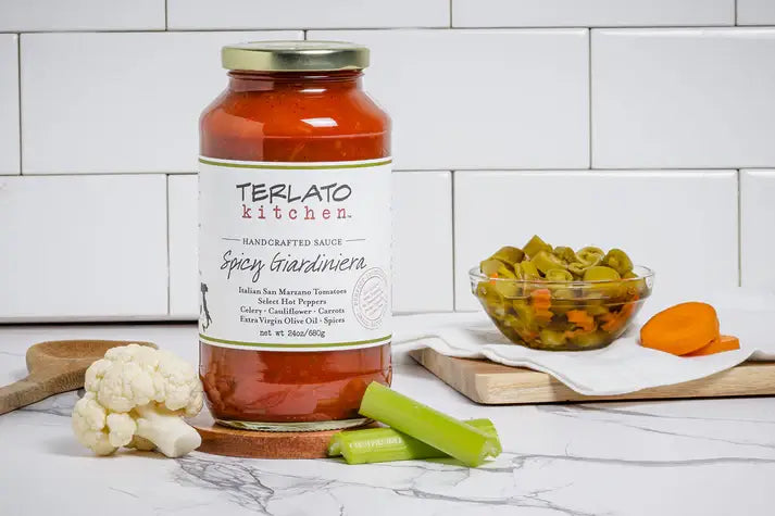 Spicy Giardiniera Pasta Sauce