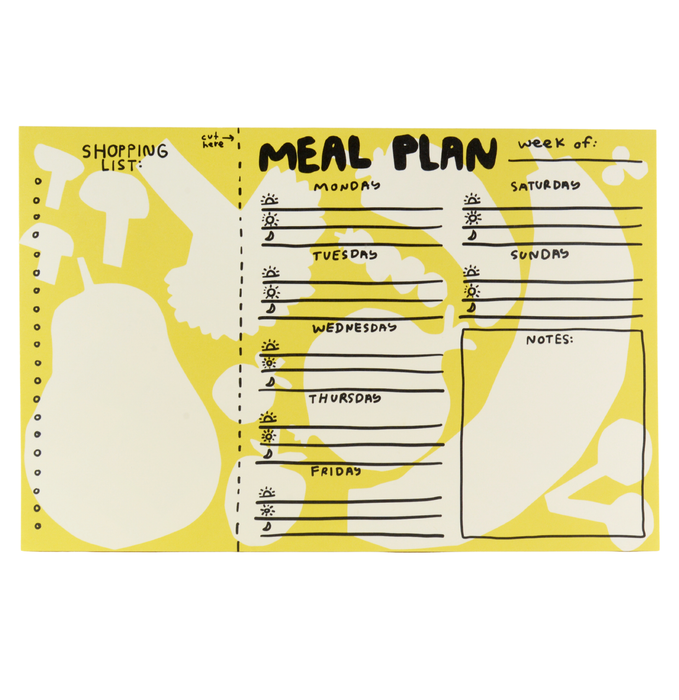 Meal Planner Notepad