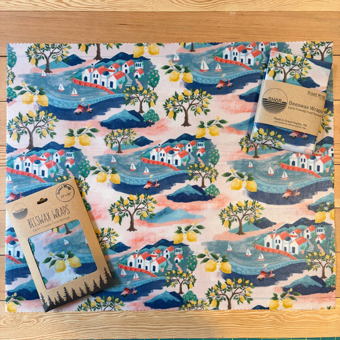 Beeswax Bread Wrap - Village