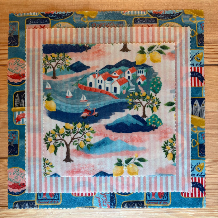 Beeswax Wrap Starter Set - Village