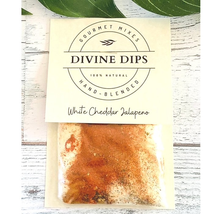 White Cheddar Jalapeño Seasoning Dip Mix