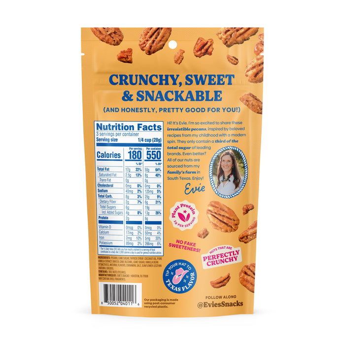 Cinnamon Churro Candied Pecans