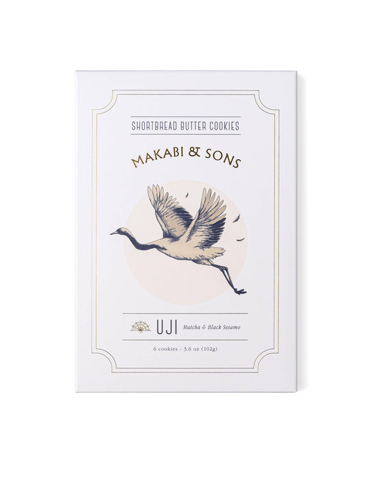 Matcha Toasted Black Sesame Cookies - Uji