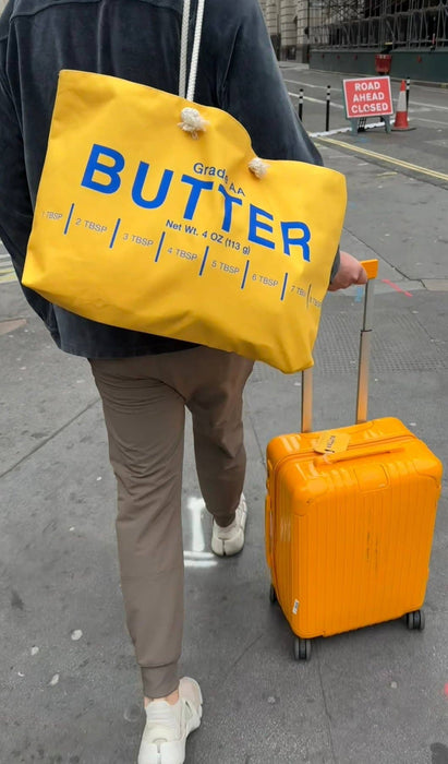 Butter Weekender Tote Bag