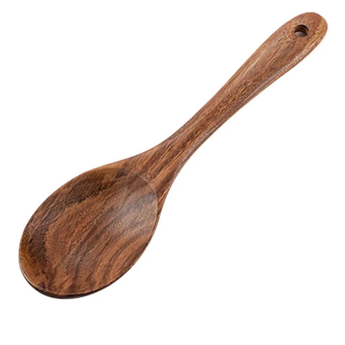 Wood Salad Spoon and Fork: Large Spoon