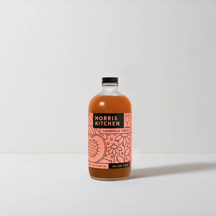 Chamomile Peach Bellini Cocktail Mixer