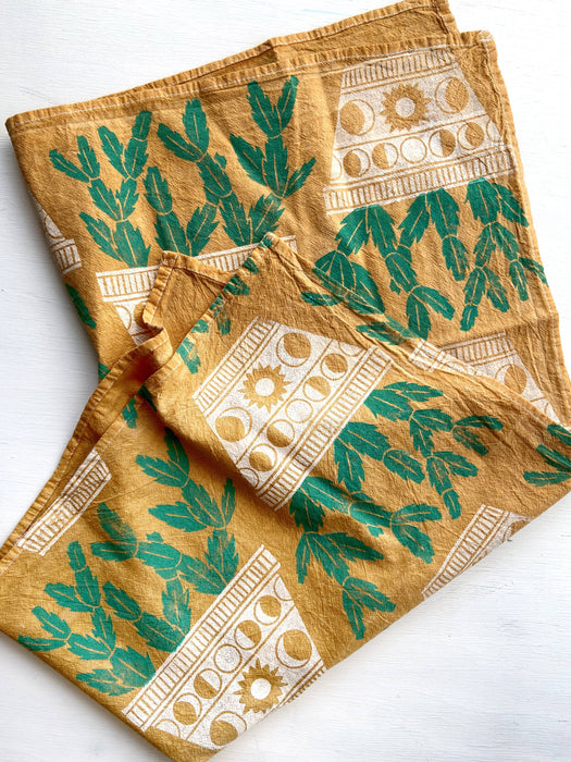 Christmas Cactus Tea Towel