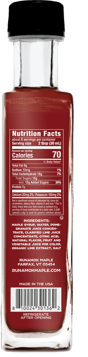 Maple Grenadine Cocktail Mixer