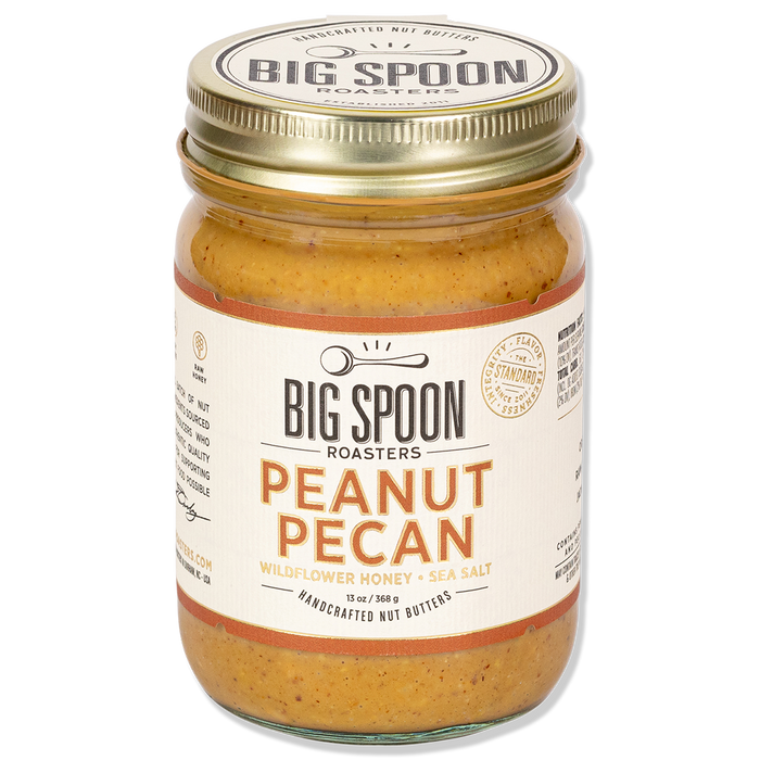 Peanut Pecan Butter with Wildflower Honey