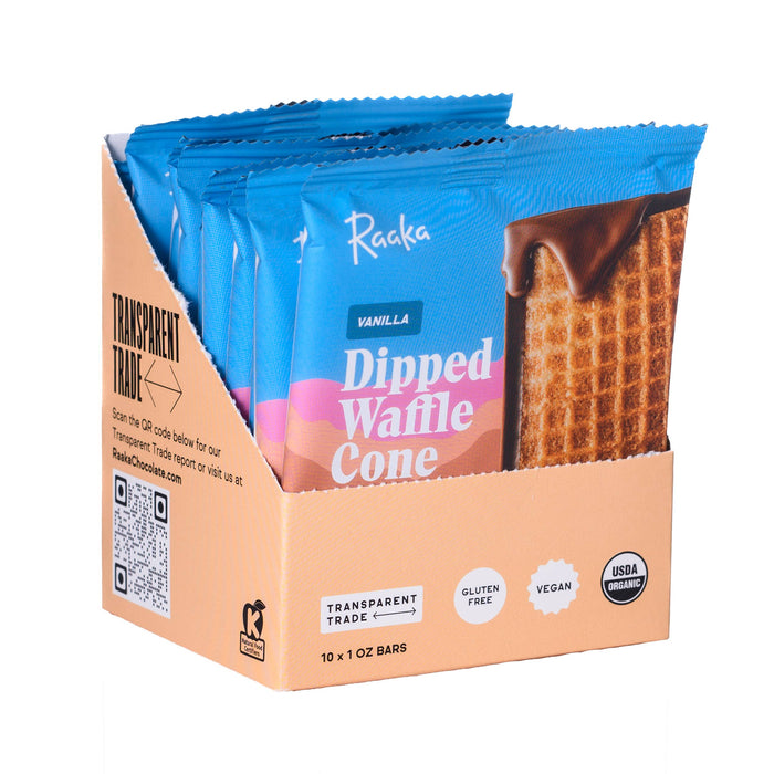 Vanilla Dipped Waffle Cone Chocolate Bar